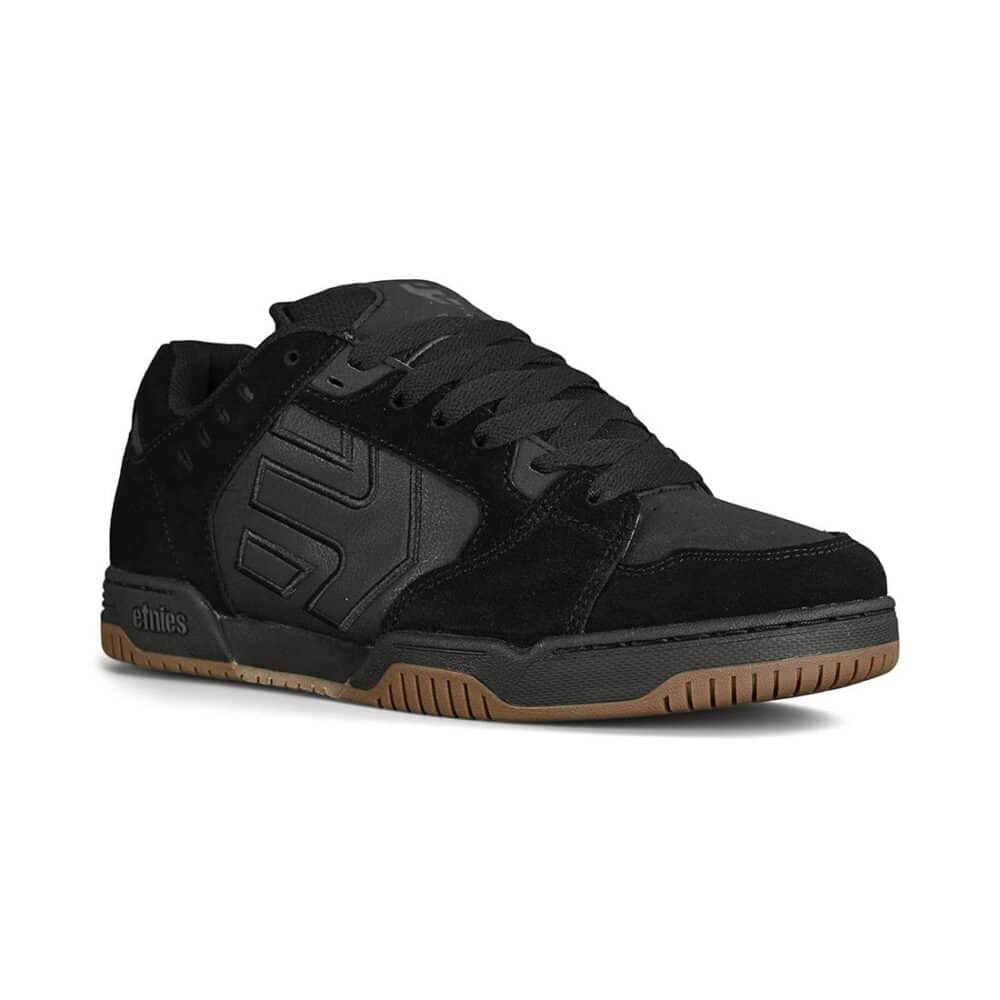 Etnies Faze Skate Shoes - Black/Black/Gum