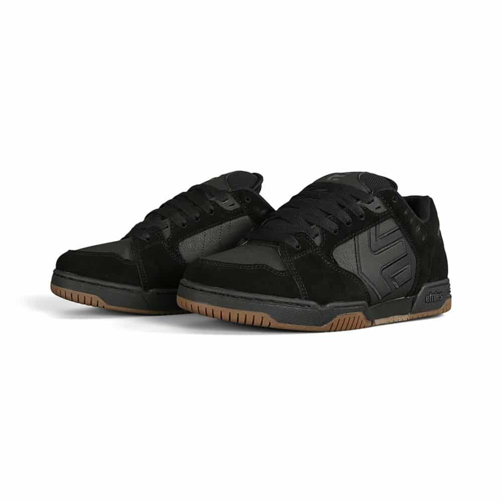 Etnies Faze Skate Shoes - Black/Black/Gum