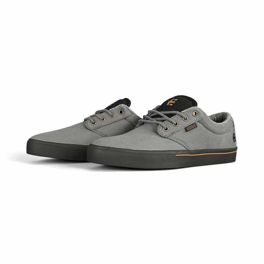 Etnies Jameson 2 Eco Skate Shoes - Grey/Gold/Black