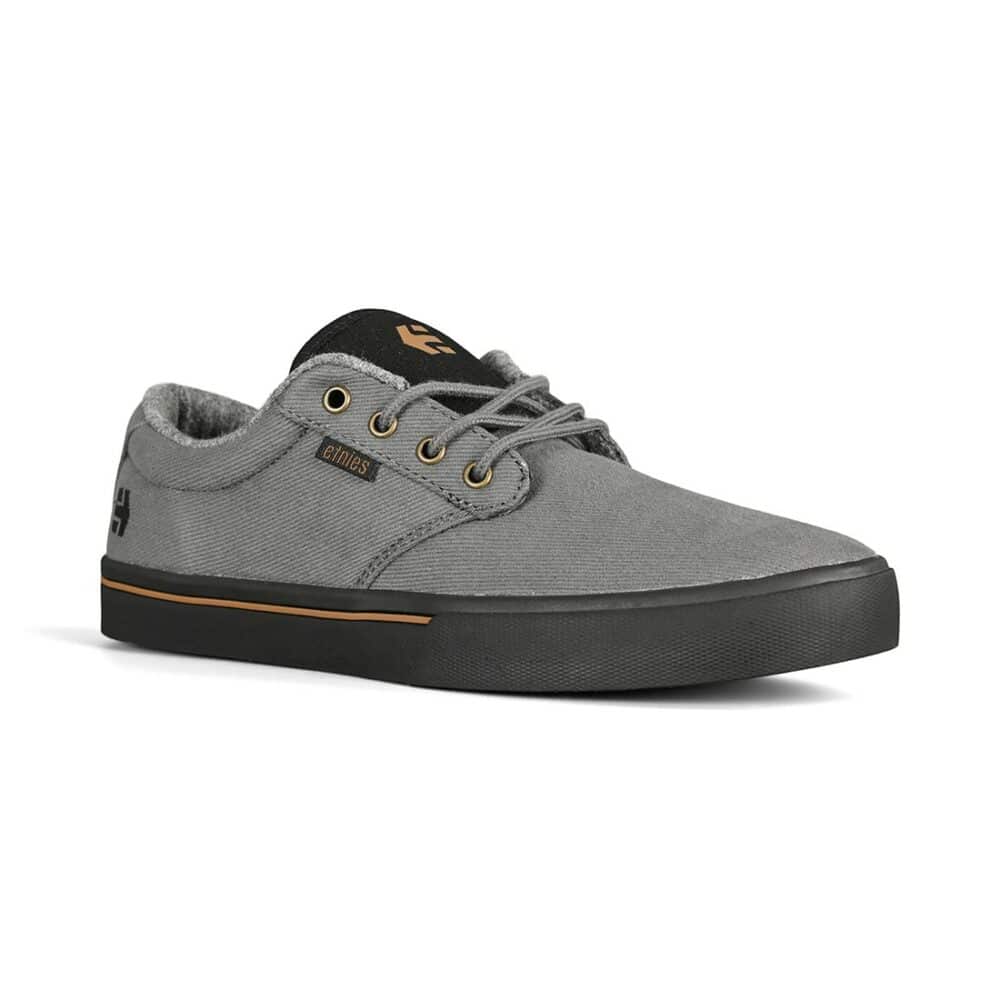 Etnies Jameson 2 Eco Skate Shoes - Grey/Gold/Black