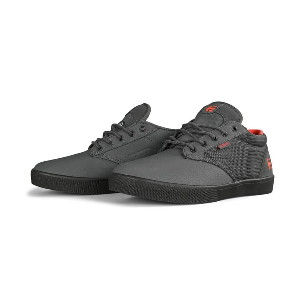 Etnies Jameson Mid Crank MTB Shoes - Dark Grey/Black/Red