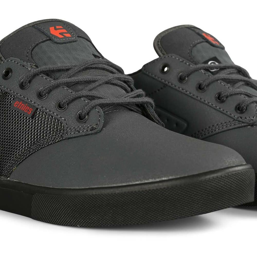 Etnies Jameson Mid Crank MTB Shoes - Dark Grey/Black/Red