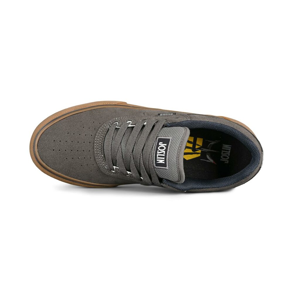 Etnies Joslin Vulc Skate Shoes - Grey/Gum