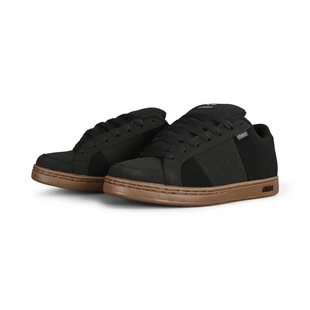 Etnies Kingpin Skate Shoes - Black/Gum/Grey