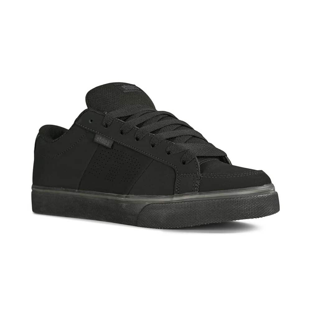 Etnies Kingpin Vulc Skate Shoes - Black-Black