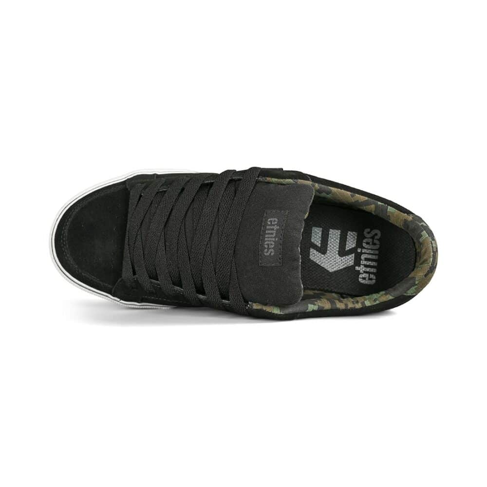 Etnies Kingpin Vulc Skate Shoes - Black/Camo