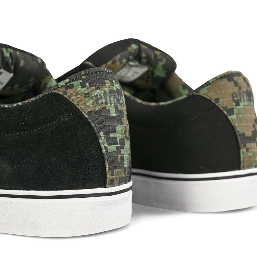 Etnies Kingpin Vulc Skate Shoes - Black/Camo