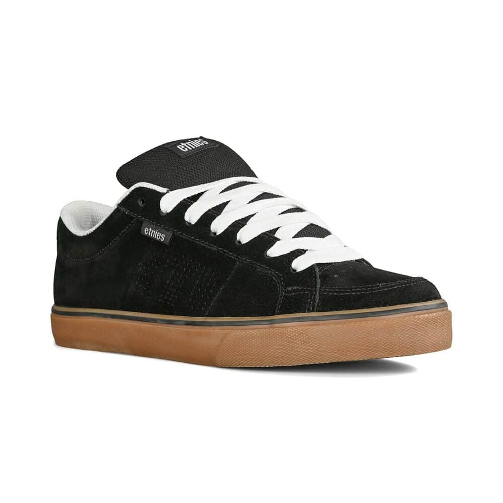 Etnies Kingpin Vulc Skate Shoes - Black-Gum-White