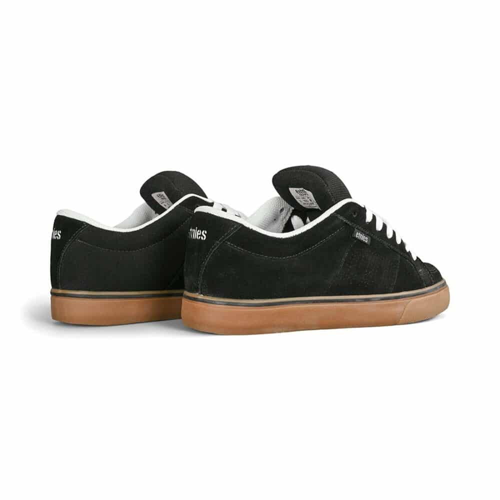 Etnies Kingpin Vulc Skate Shoes - Black-Gum-White