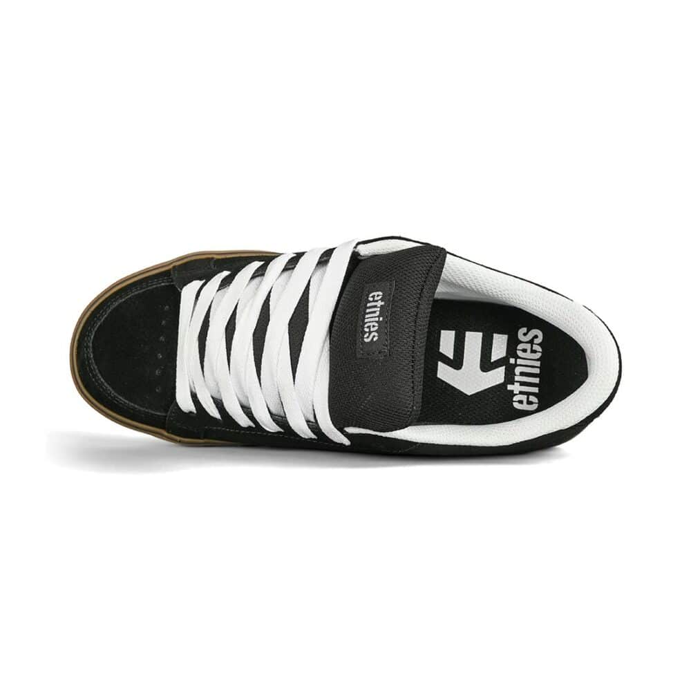 Etnies Kingpin Vulc Skate Shoes - Black-Gum-White