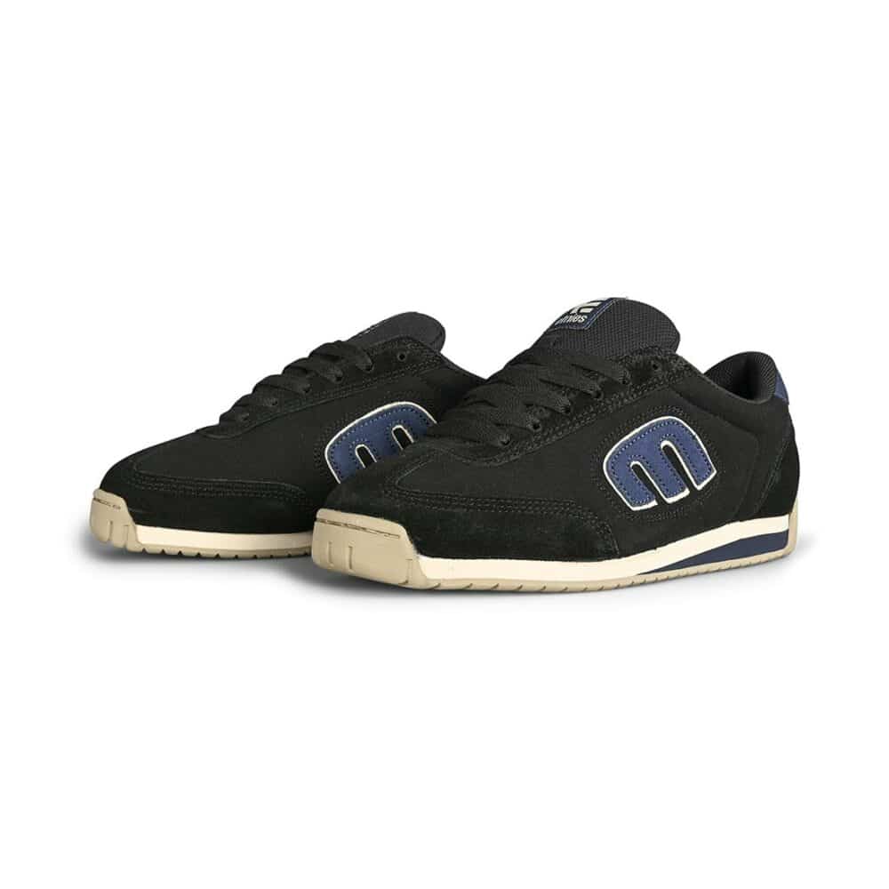 Etnies Lo-Cut II LS Skate Shoes - Black/Navy