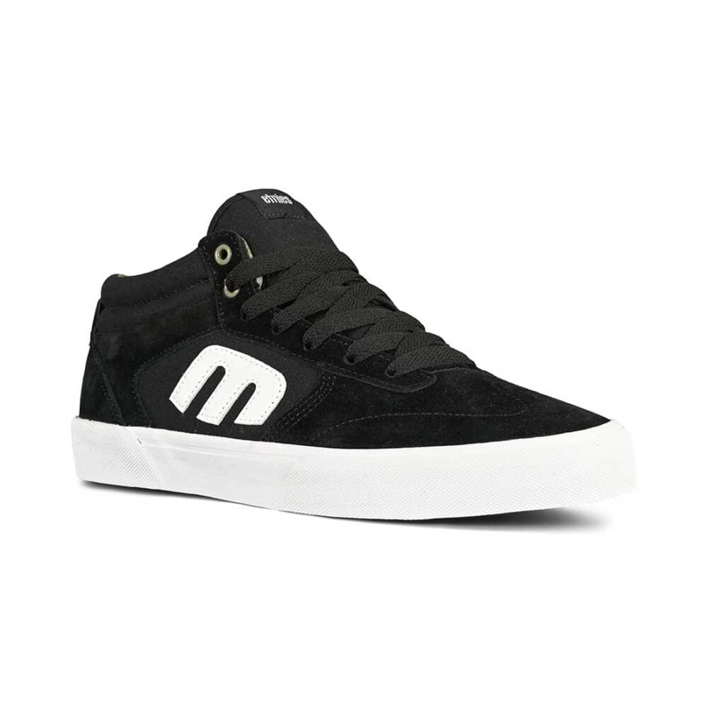 Etnies Windrow Vulc Mid Skate Shoes - Black/White