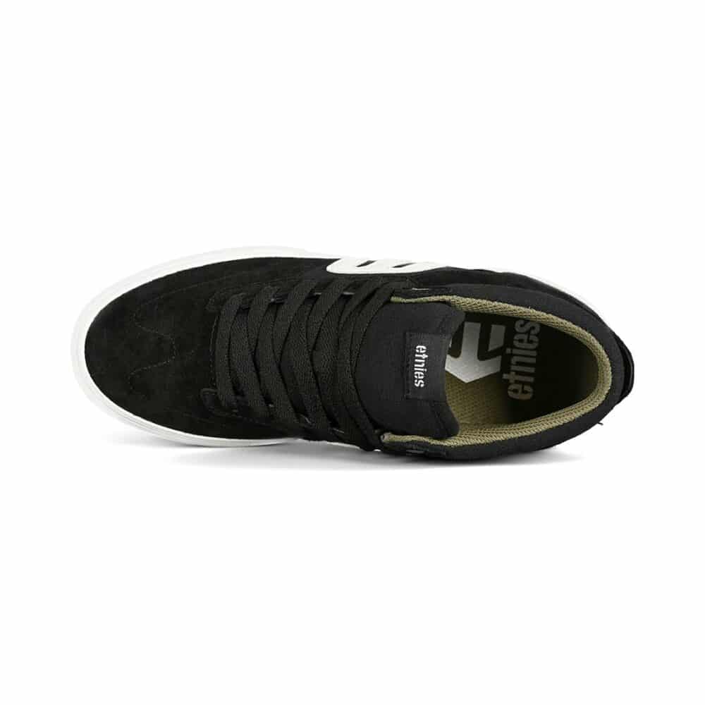 Etnies Windrow Vulc Mid Skate Shoes - Black/White