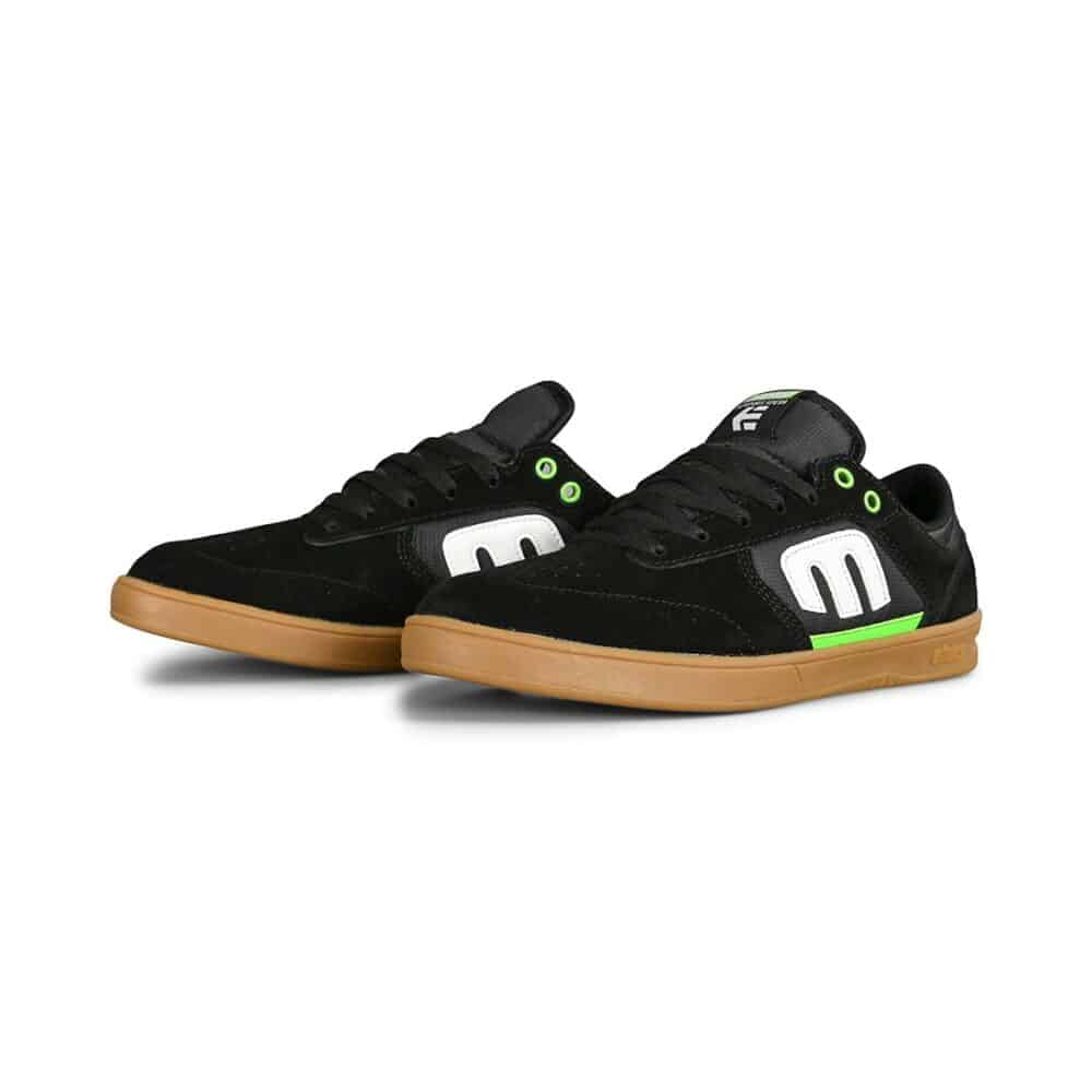 Etnies x Doomed Windrow BMX Shoes - Black/Green/Gum