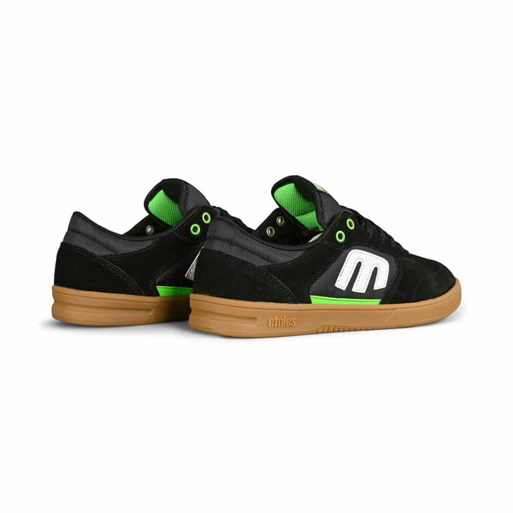 Etnies x Doomed Windrow BMX Shoes - Black/Green/Gum