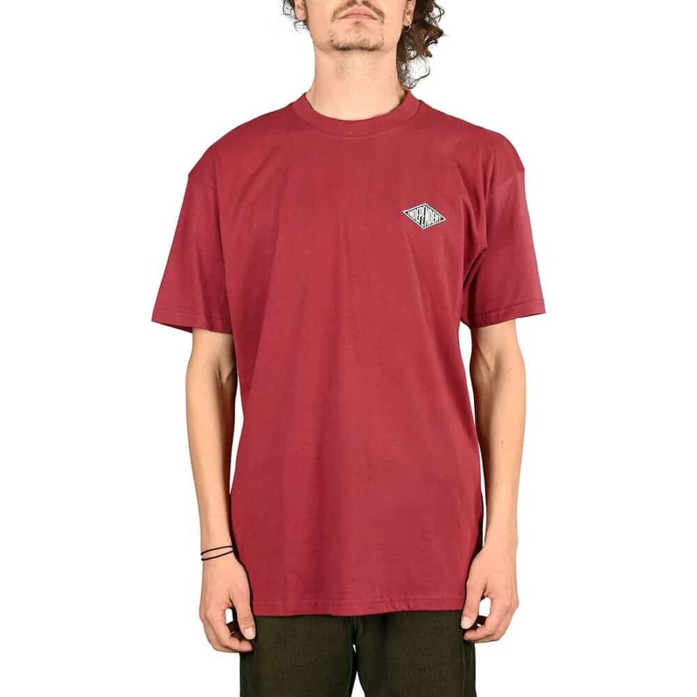 Independent Eternal S/S T-Shirt - Maroon