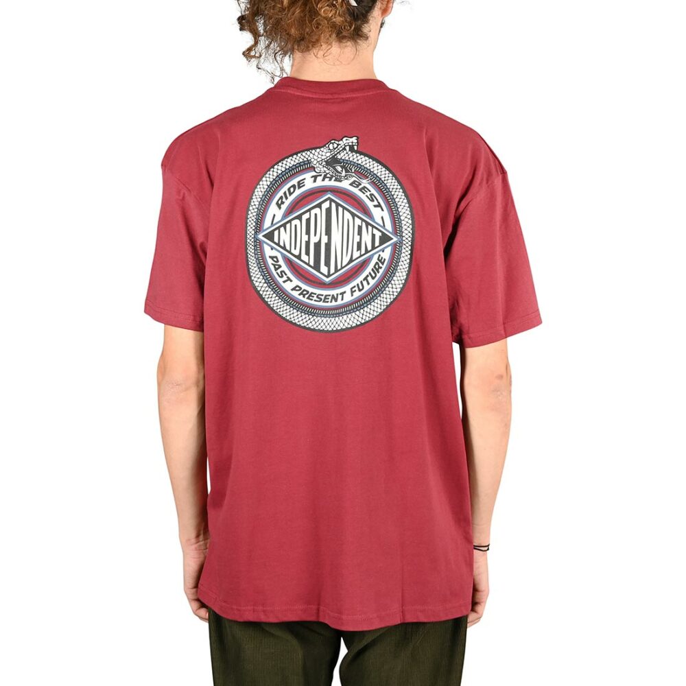 Independent Eternal S/S T-Shirt - Maroon