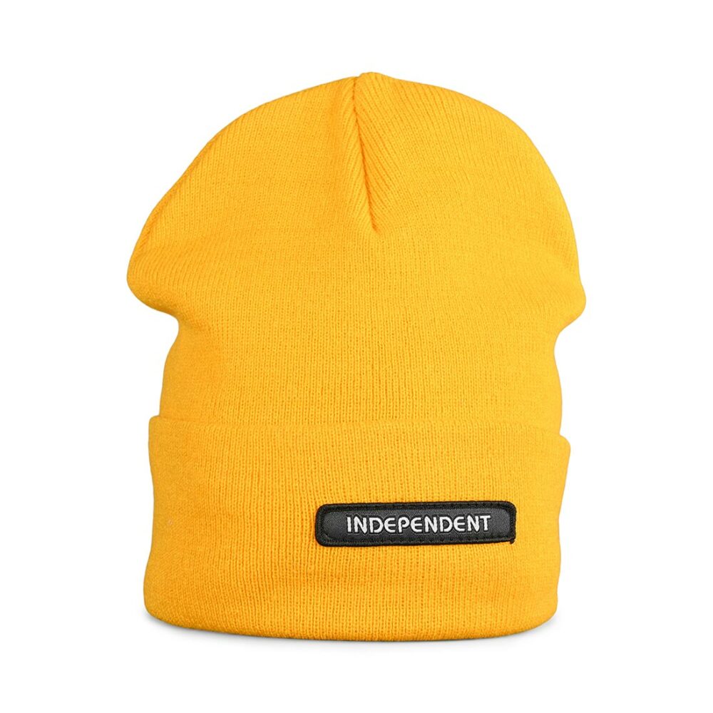 Independent Groundwork Beanie Hat - Gold