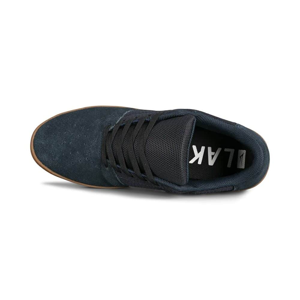 Lakai Brighton Skate Shoes - Navy/Gum