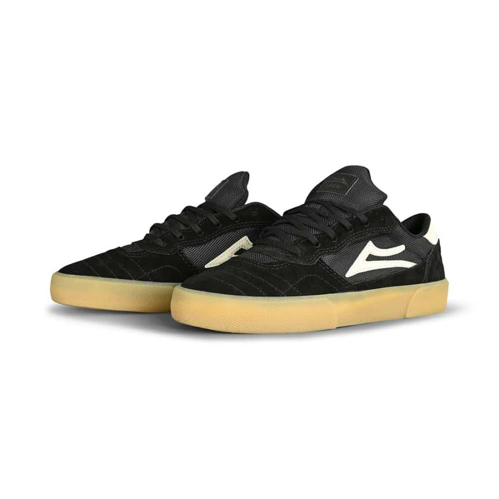 Lakai Cambridge Skate Shoes - Black/Glow