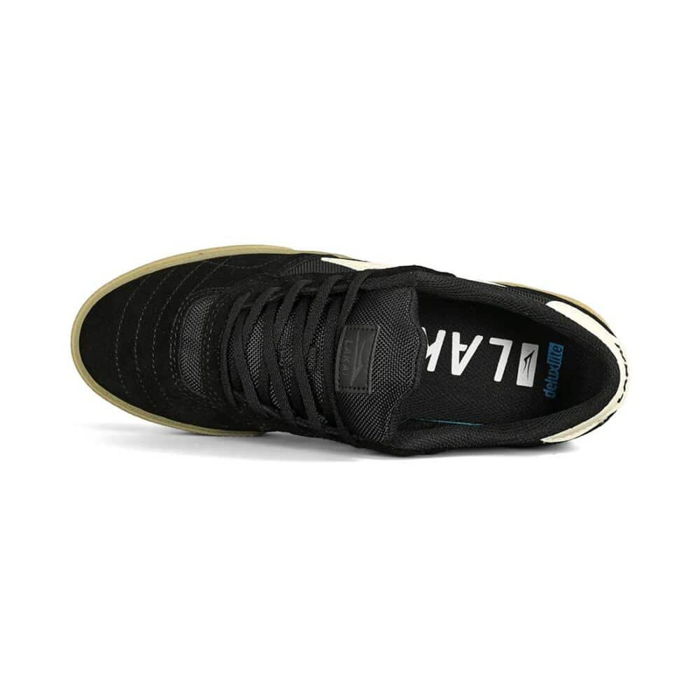 Lakai Cambridge Skate Shoes - Black/Glow