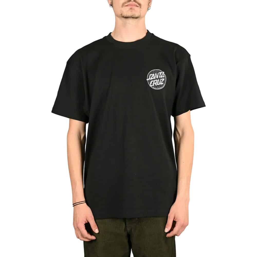 Santa Cruz Alive Dot S/S T-Shirt - Black