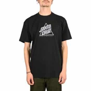 Santa Cruz Lined Not A Dot S/S T-Shirt - Black