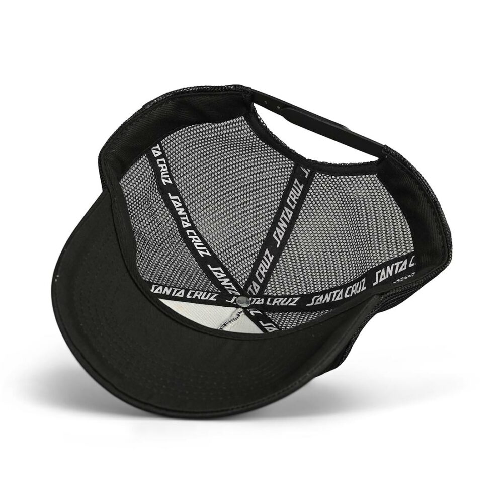 Santa Cruz Other Dot Mesh Back Cap - Black/Black