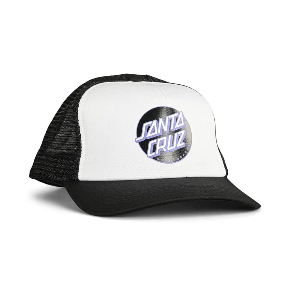 Santa Cruz Other Dot Mesh Back Cap - White/Black