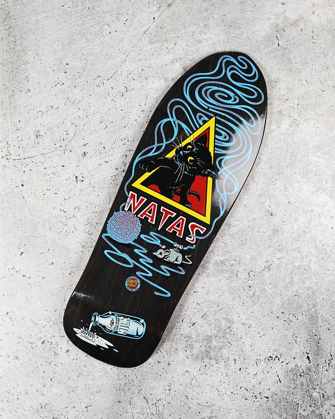 Natas/santa cruz  Old school skateboards, Classic skateboard, Skateboards