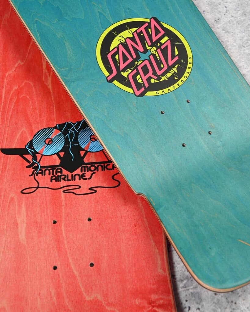 Santa Cruz Reissues Skateboard Decks