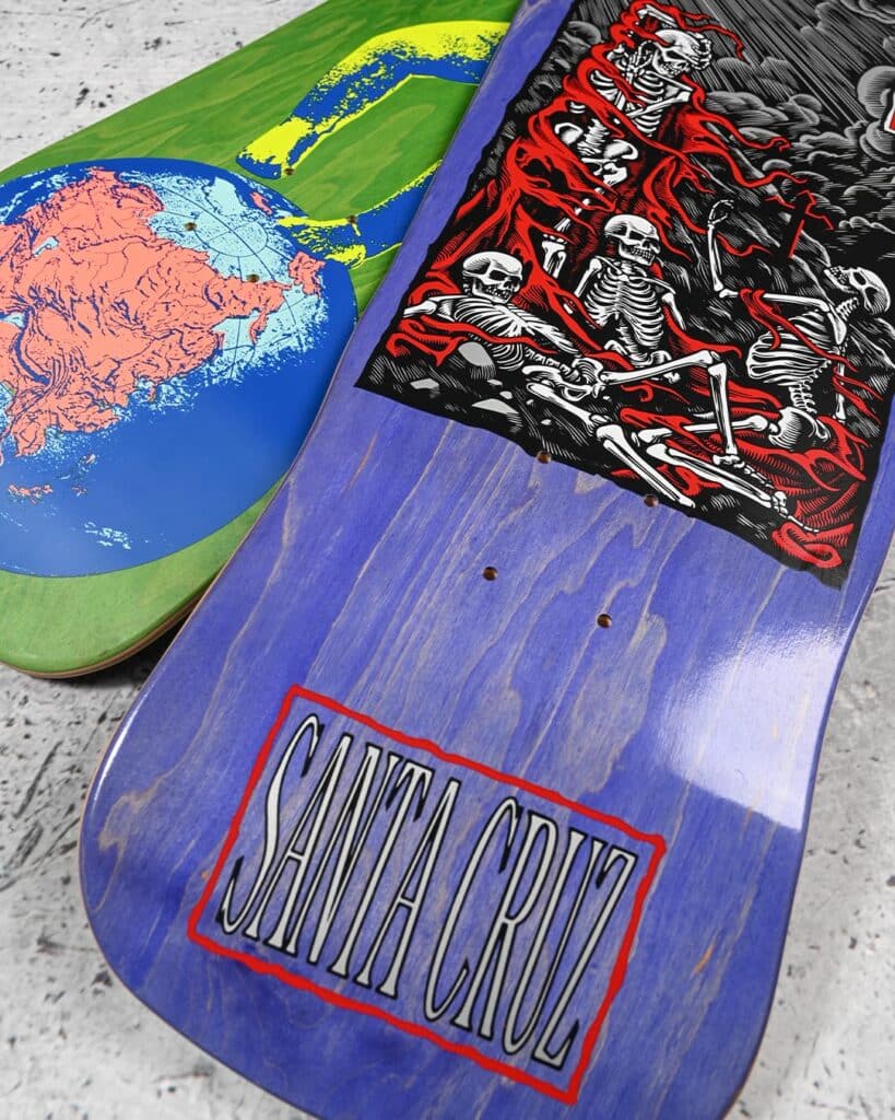 Santa Cruz Reissues Skateboard Decks