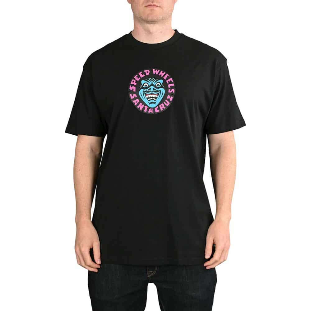 Santa Cruz SW Face S/S T-Shirt - Black