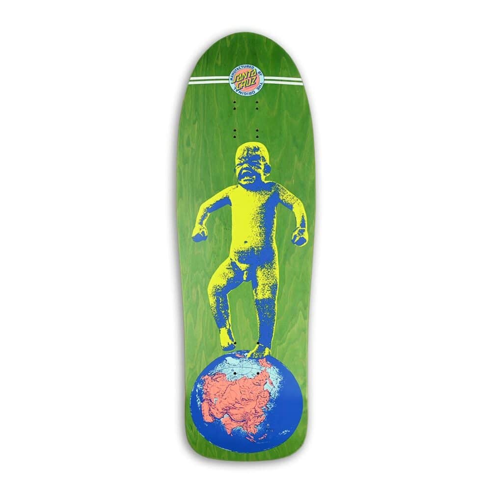 Santa Cruz Salba Baby Stomper 10.9 Reissue Skateboard Deck