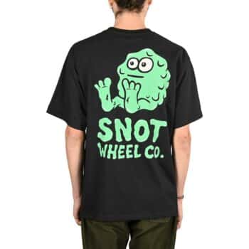 Snot Booger Logo Back Print S/S T-Shirt - Black