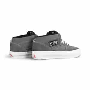 Vans Half Cab Skate Shoes Grey White Supereight