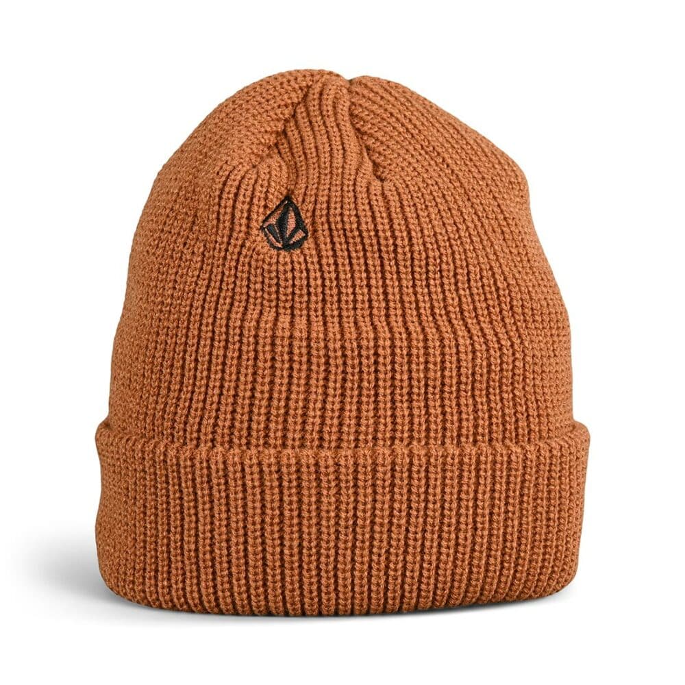 Volcom Full Stone Beanie Hat – Mocha