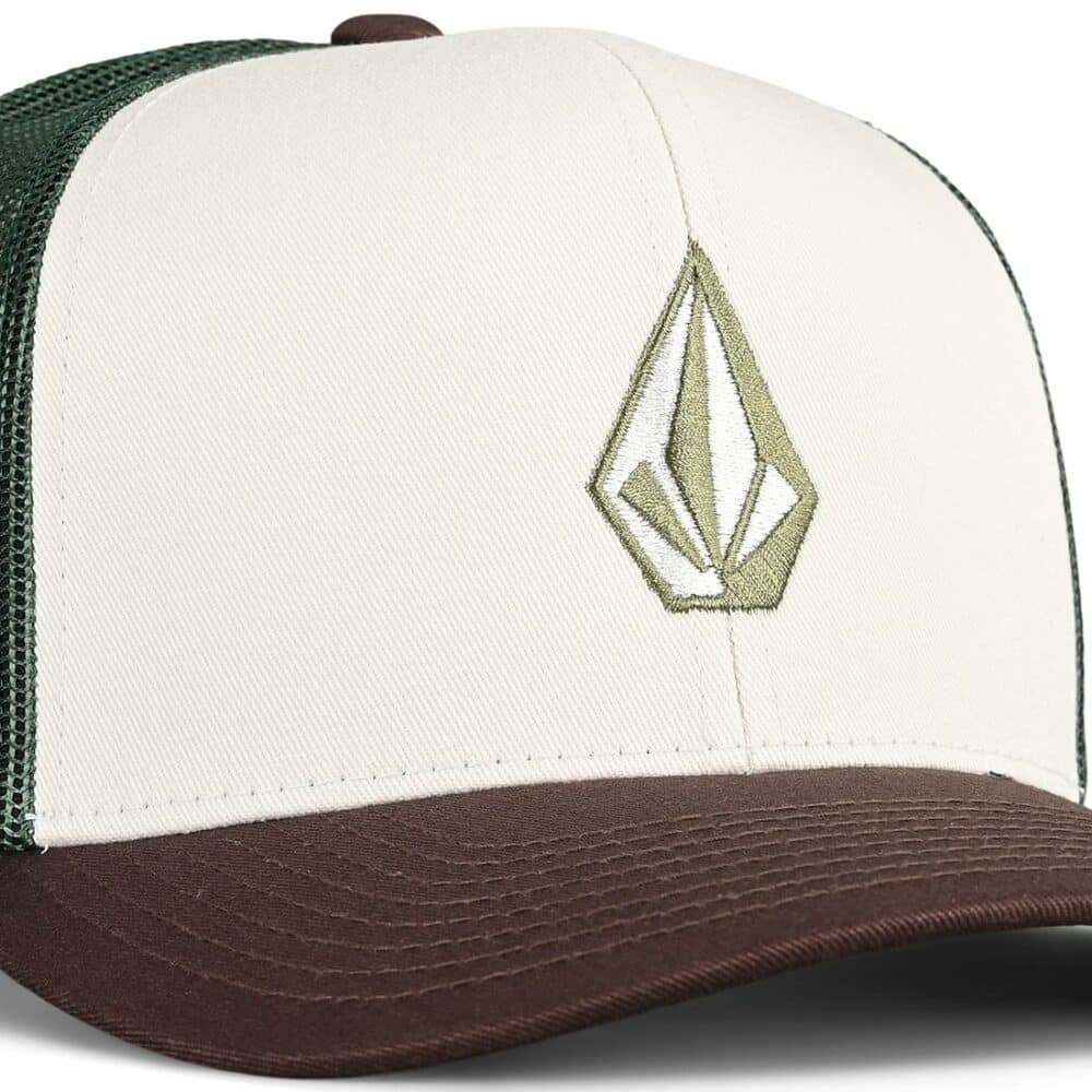 Volcom Full Stone Cheese Mesh Back Cap - Cedar Green