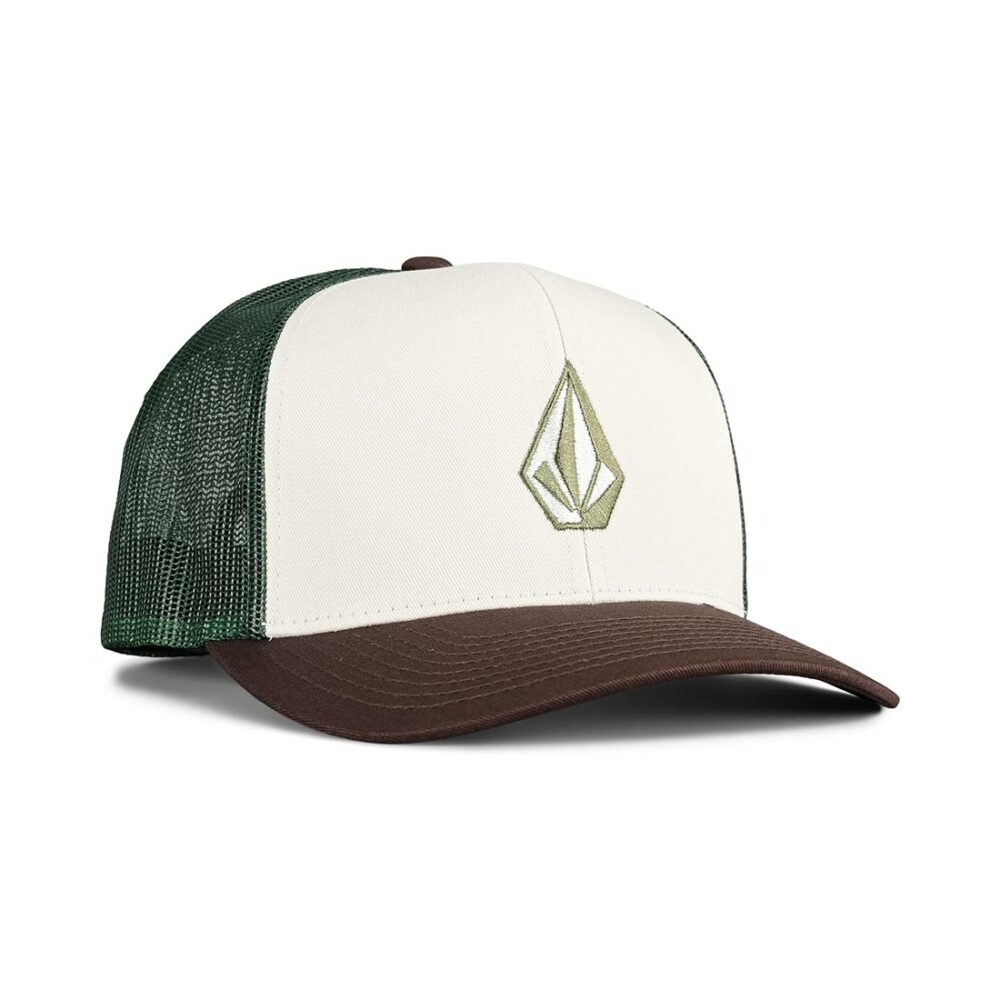 Volcom Full Stone Cheese Mesh Back Cap - Cedar Green