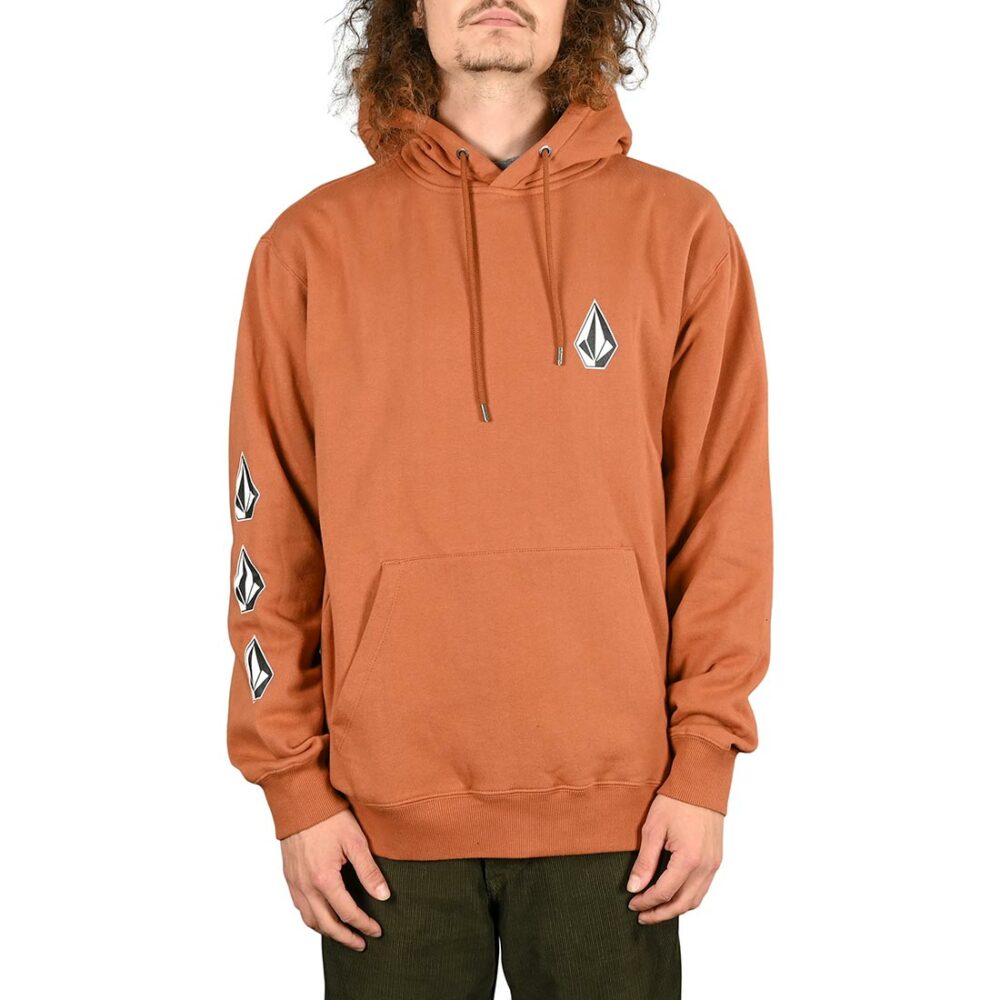 Volcom Iconic Stone Pullover Hoodie - Mocha