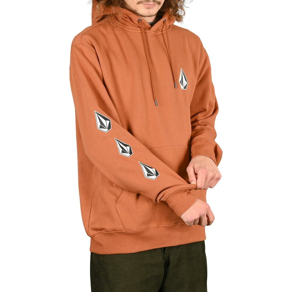 Volcom Iconic Stone Pullover Hoodie - Mocha