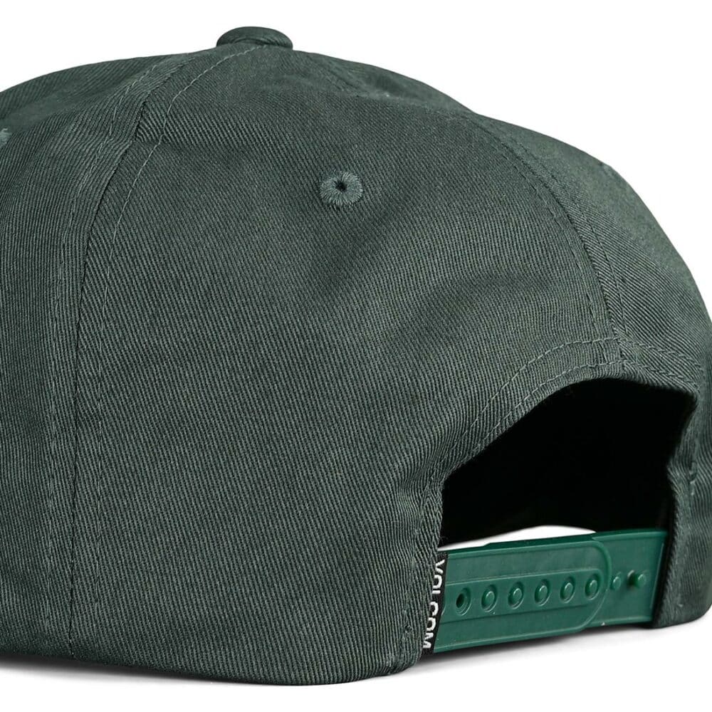 Volcom Quarter Twill Snapback Cap - Cedar Green