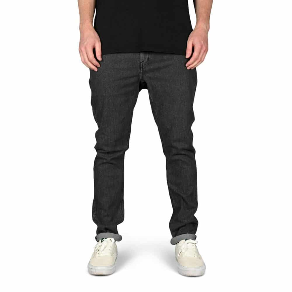 Volcom Solver Tapered Jeans - Stoney Black