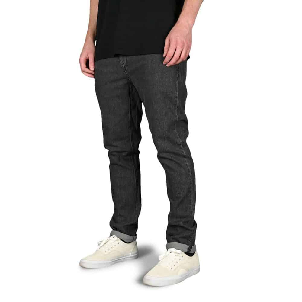 Volcom Solver Tapered Jeans - Stoney Black