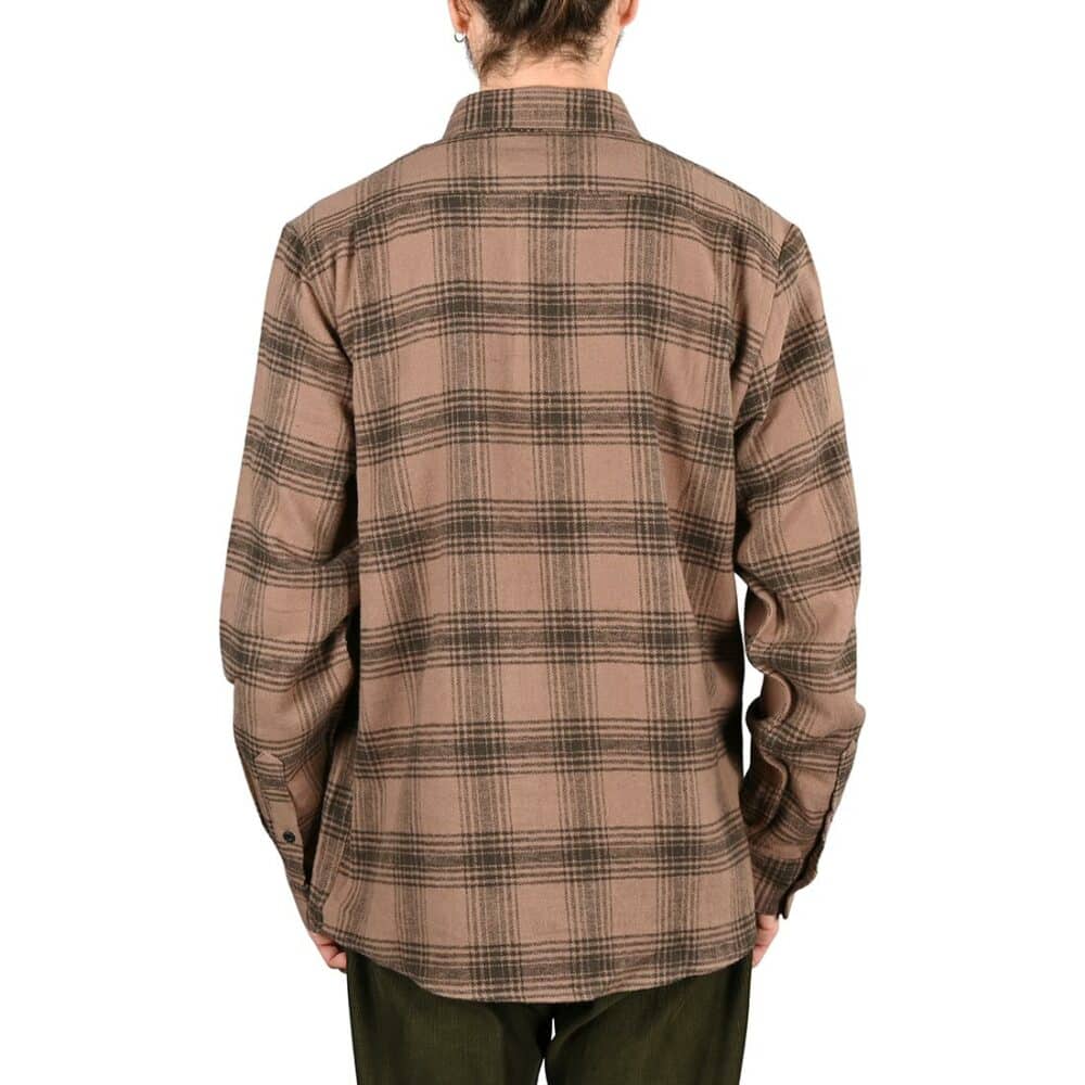 Volcom Tone Stone L/S Shirt - Brown