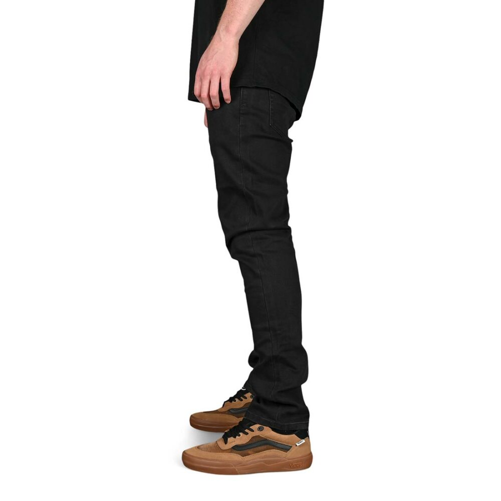 Volcom Vorta Slim Straight Jeans - Black Out