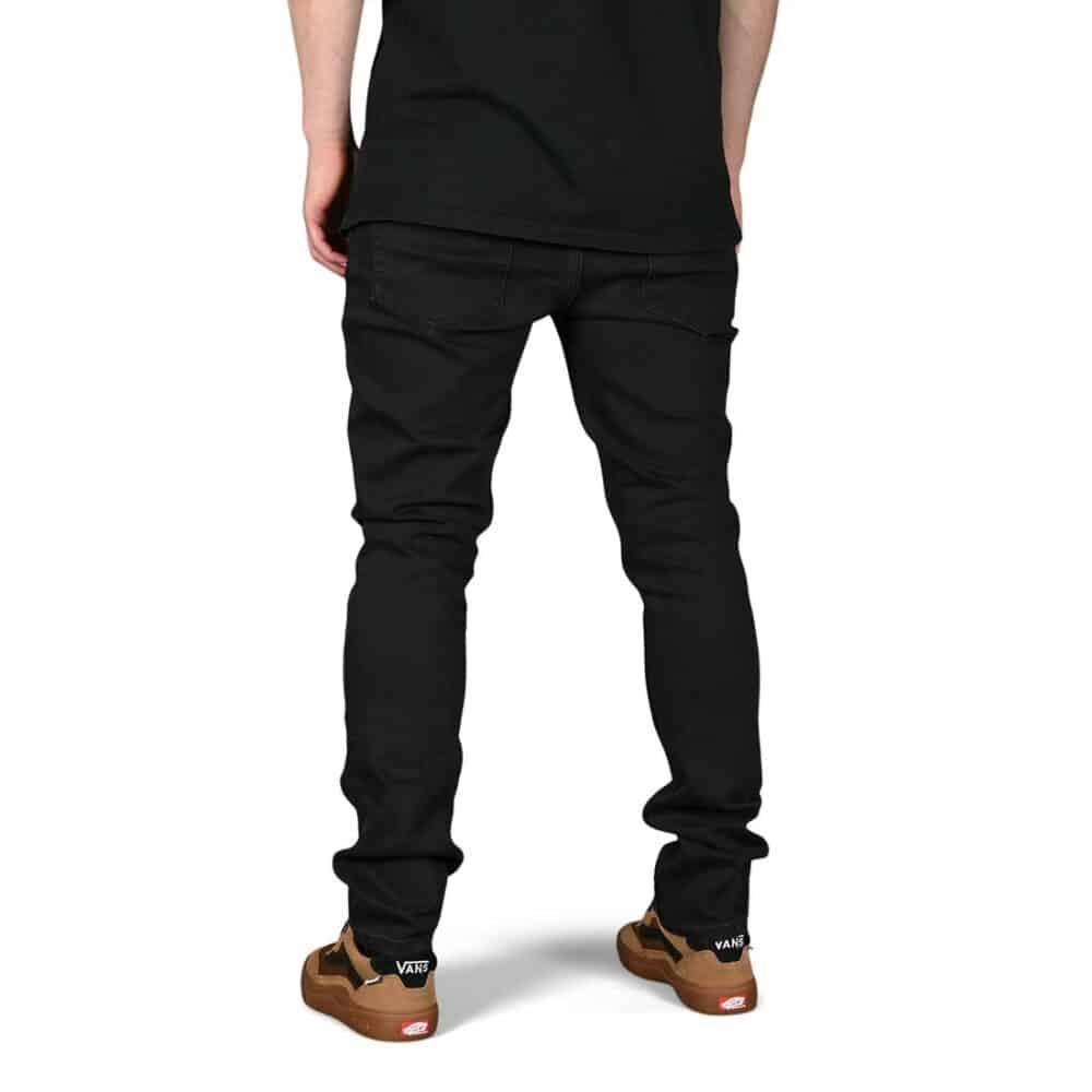 Volcom Vorta Slim Straight Jeans - Black Out