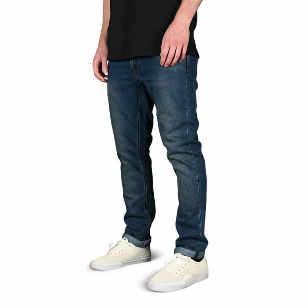 Volcom Vorta Slim Straight Jeans - Retro Blue