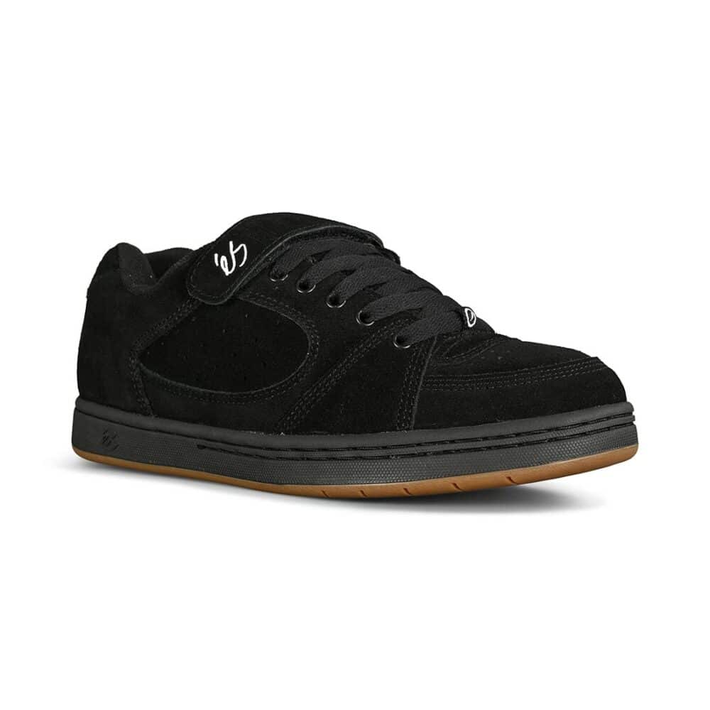 eS Accel OG Plus Skate Shoes - Black/White/Black