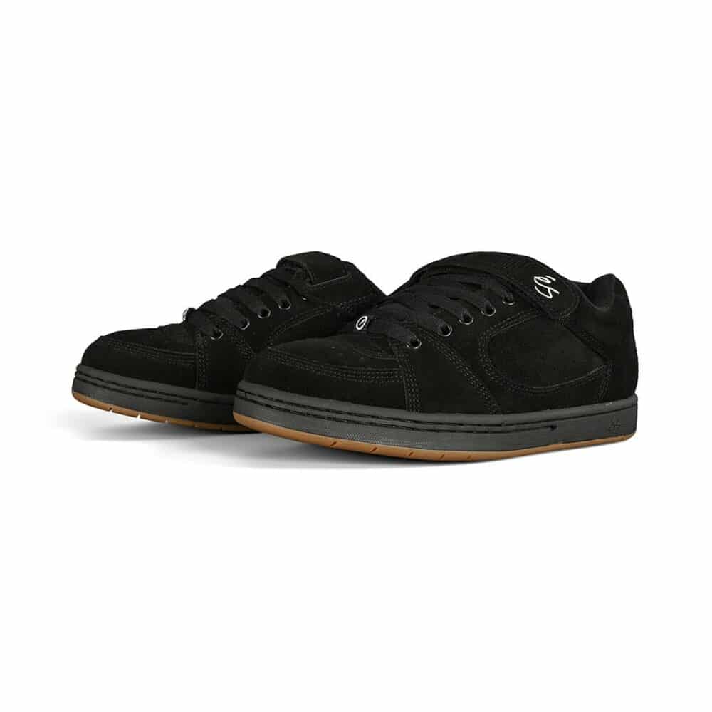 eS Accel OG Plus Skate Shoes - Black/White/Black